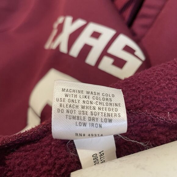 Under Armour Hoodie Mens Size Large Loose Texas A&M Aggies Pullover - Picture 8 of 12